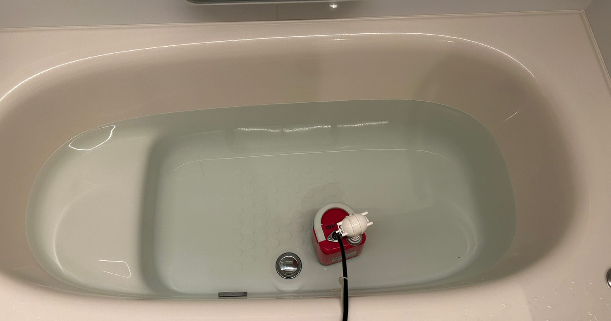 風呂釜配管洗浄の作業について